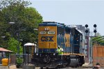 Backing Up to Pull Covered hopper cars